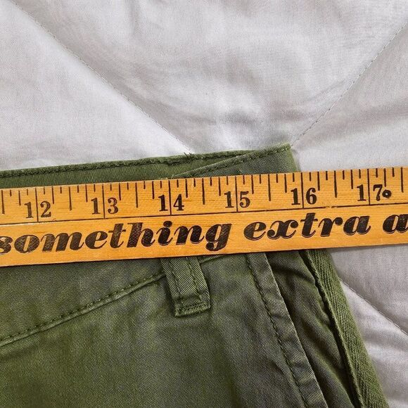 EUC KUT FROM THE KLOTH BRIGHT OLIVE GREEN STRETCH PANTS SIZE 10 - Picture 12 of 14